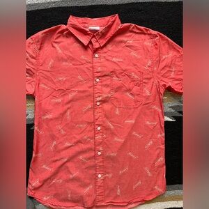 Budweiser Beer Patriotic Men’s Small Button Down Shirt